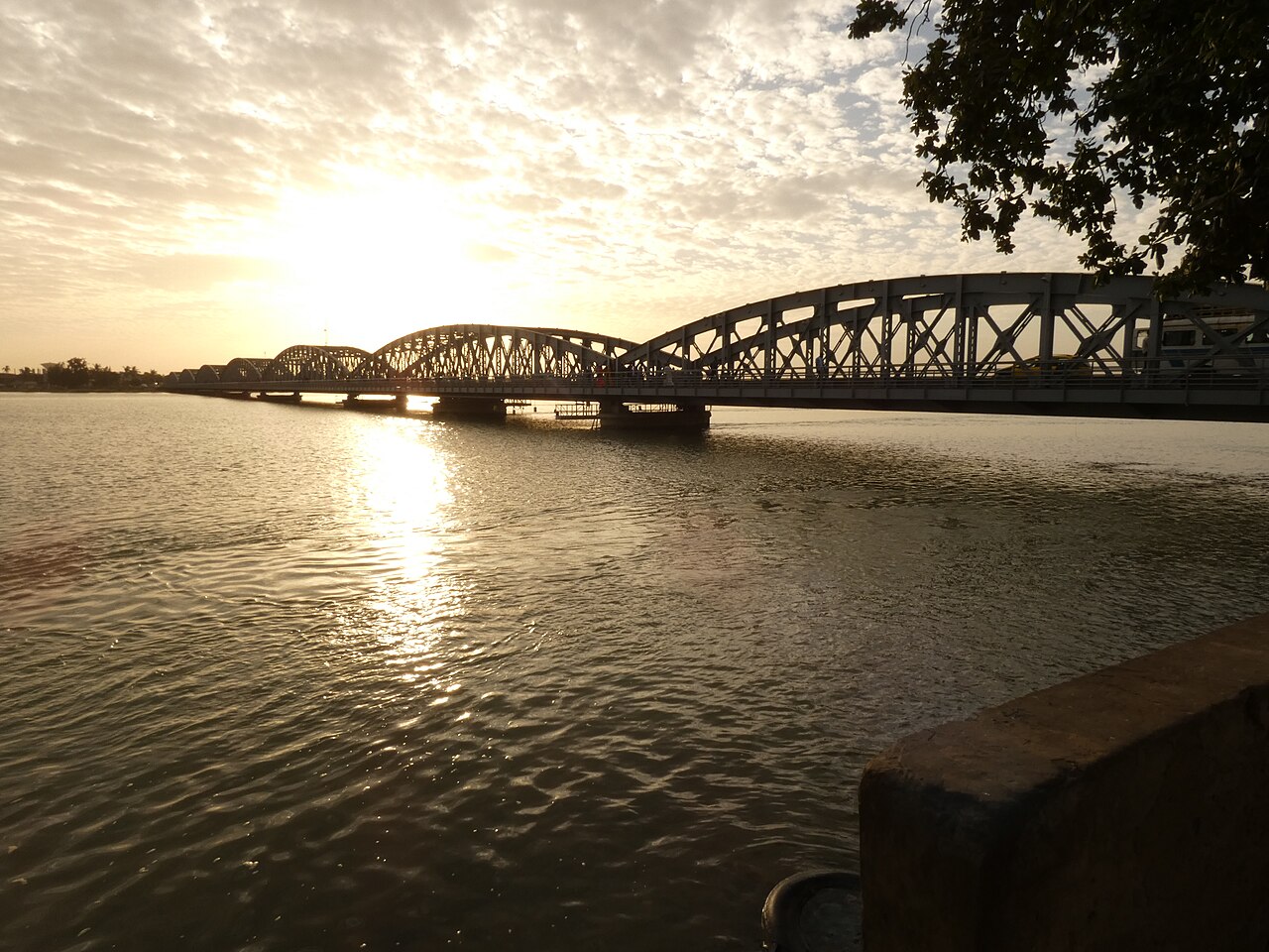 Saint-Louis du Sénégal — pont Faidherbe